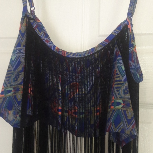 Millau top with fringe - Picture 6 of 7